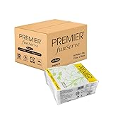 Premier FunServe Tissue Paper Napkin 4800 Sheets 50 Pulls Pack of 96 Wholesale Bulk Carton Soft Absorbent 2ply Tissue Napkins Disposable Table Napkins for Everyday use party home offices