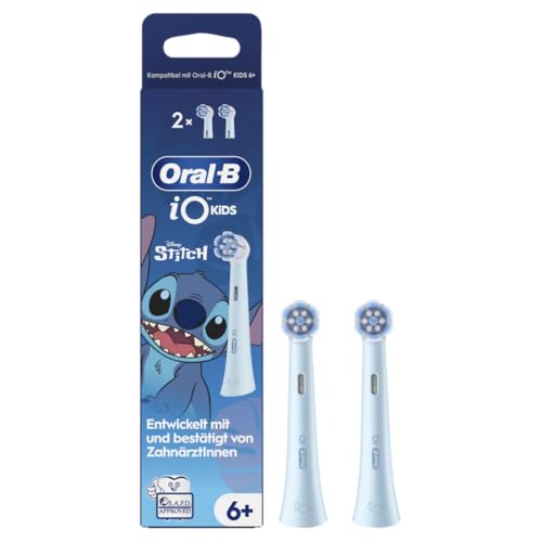 (-37%) Oral-B iO Aufsteckbürsten Kids 6+ Disney Stitch, Blau, 2 Stück