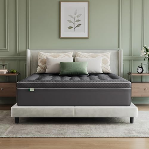 ⚡ BLITZDEAL (-68%) Novilla Matratzen Topper 120x200cm, Ultraweich und Strapazierfähig – Atmungsaktiver Matratzenauflage, Flauschiger 3D-Bezug, Maschinenwaschbarer Matratzenschoner mit Öko-Tex-Zertifizierung, Dunkelgrau