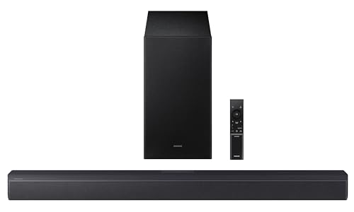 Samsung 300 W 2.1 ch Soundbar with Dolby Audio | DTS Virtual:X | Bass Boost | 3D surround sound | HDMI ARC | Optical In | Blu