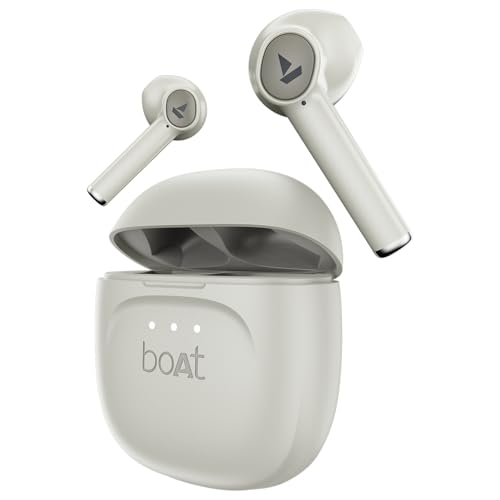 boAt Airdopes 131 Gen 2, 13mm Drivers, 70H Battery, ENx Tech, Beast Mode 45 ms Low Latency, ASAP Charge, Bluetooth Earbuds, TWS Ear Buds Wireless Earp