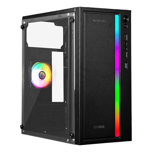 Save ₹2951, Get Zebronics Gaming Chassis at ₹1648, 64% Off Micro ATX/Mini ITX Gaming Chassis