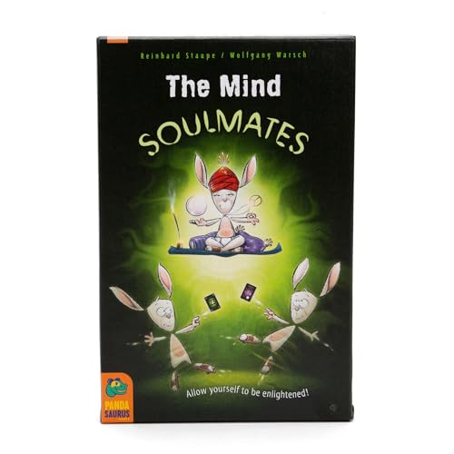 Pandasaurus Games The Mind: Soulmates Card Game - Cooperative Team Play with Seer Role, Silent Communication & Hidden Clues, Family Fun for Kids & Adults, Ages 8+, 2-5 Players, 20 Minute Playtime