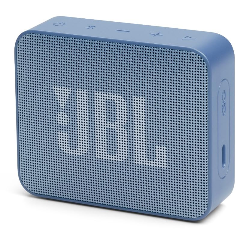 JBL, Caixa de Som, Go Essential 2, Bluetooth, Portátil, À Prova D'água e Poeira, Bateria de até 5h, Auracast, Som JBL Original Pro Sound, 3.1 W RMS - Azul