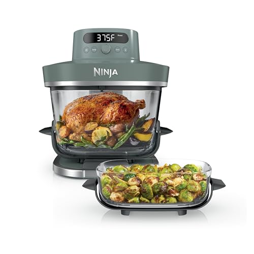 Ninja Crispi Pro 6-in-1 Glass Air Fryer (Ash Grey)