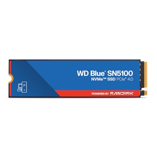 Western Digital NVMe WDS200T5B0E-EC SSD interno 2TB WD Blue SN5100 (até 7.100 MB/s de leitura) M.2-2280 NVMe WDS200T5B0E-EC