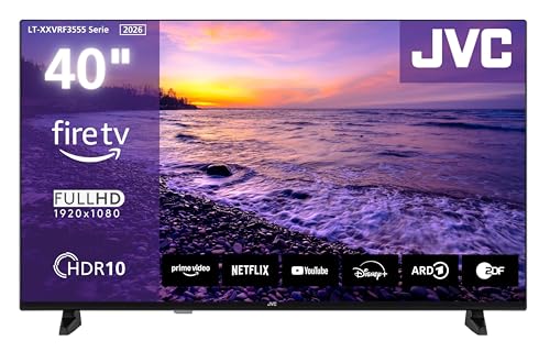 (-15%) JVC LT-40VRF3555 Fernseher 40 Zoll Fire TV mit Full-HD-Auflösung Smart TV