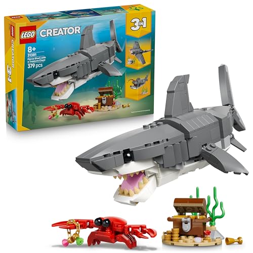 (-34%) LEGO Creator 3in1 Wilder Hai mit Schatztruhe 31381