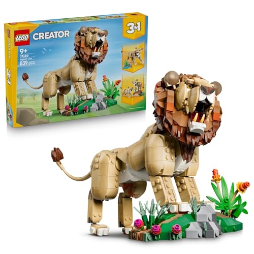 (-28%) LEGO Creator 3in1 Wilde Tiere: Majestätischer Löwe 31386