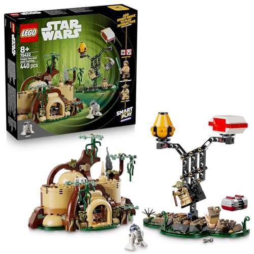 (-39%) LEGO Star Wars 75422 SMART Play: Yoda's Hut and Jedi Training - Compatible Interactive Toy Set incl. 2 SMART Tags and 2 Minifigures - Gift Idea for 8+ Year Old Boys, Girls & Adult Fans