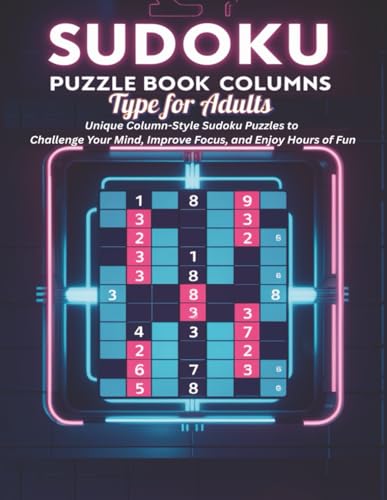 Sudoku Puzzle Book Columns Type for Adults