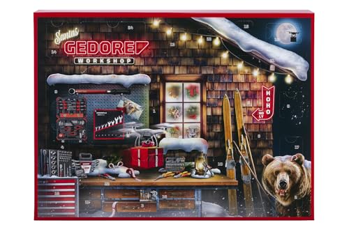 (-28%) Gedore Red Adventskalender 2025, 51-Teilig, Werkzeugkalender für Männer, Geschenk, R33003151