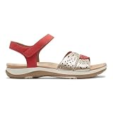 Earth® Sylo Casual Flat Sandals, Medium Red610, 10 W
