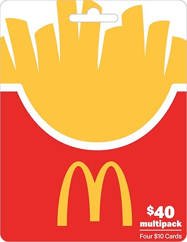 McDonald's Multipack Gift Card - 4 x $10