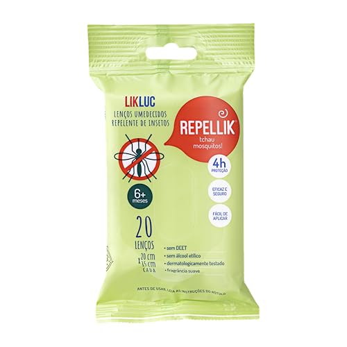 Likluc Lenços Repelentes Repellik