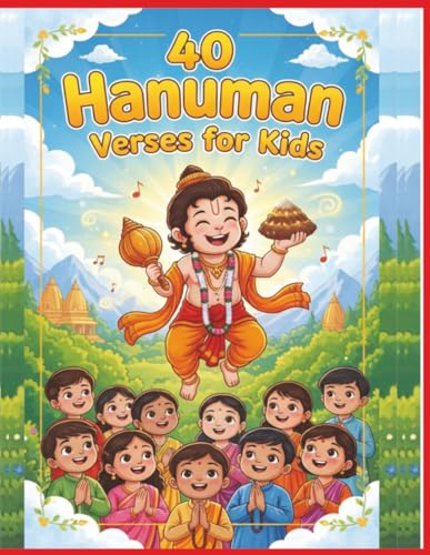 40 Hanuman Verses for Kids: Inspiring Stories and Simple Verses of Lord Hanuman for Children’s Courage, Devotion, and Joy