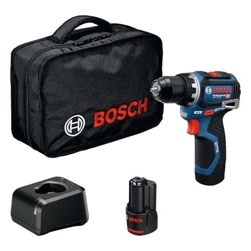 (-41%) Bosch Professional 12V System Akku-Bohrschrauber GSR 12V-32 (Advanced Kickback Control, bürstenloser Motor, inkl. 2,0-Ah- GAL12V-20, Werkzeugtasche) Battery Powered