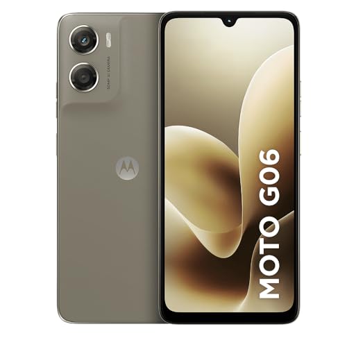Motorola Moto G06 bege