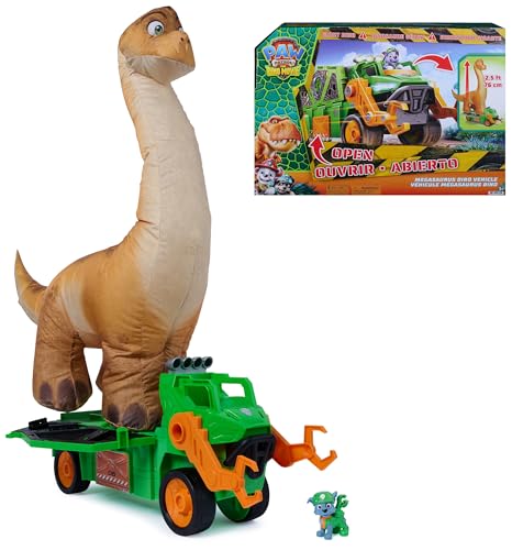 (-28%) PAW PATROL: Der Dino Film Rockys Megasaurus Transport-Fahrzeug, ab 3 Jahren