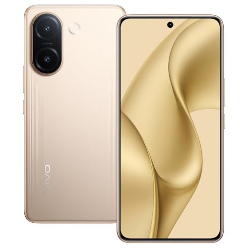 vivo V60e 5G (Noble Gold, 8GB RAM, 128GB Storage) with No Cost EMI/Additional Exchange Offers