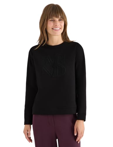 (-51%) Cecil Sweatshirt mit Stickerei Black M