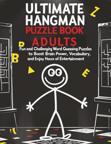Ultimate Hangman Puzzle Book for Adults