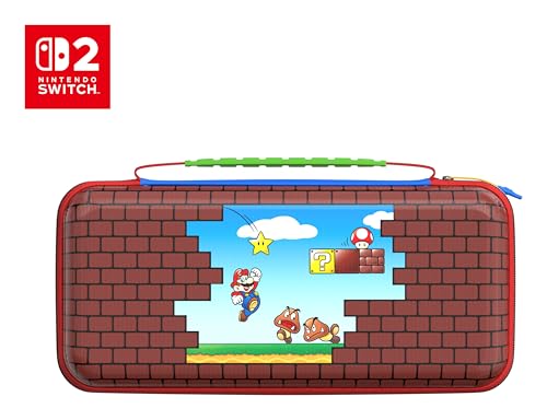 🔥 STARKER PREIS (-28%) Turtle Beach PlayTrek Etui Mario Bricks Offiziell von Nintendo lizenzierte Reiseetui zum Schutz deiner Nintendo Switch 2