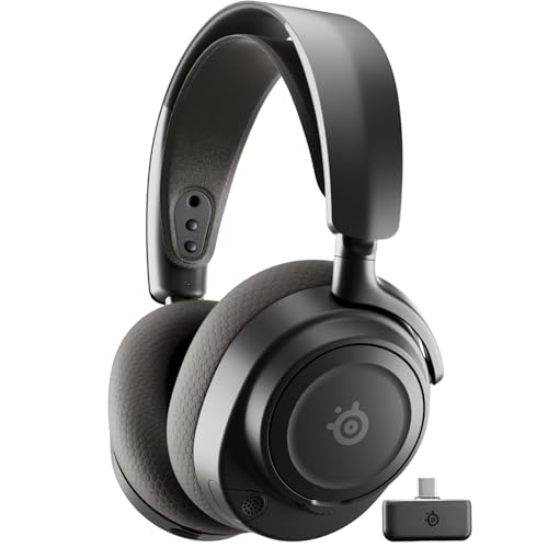 (-25%) SteelSeries Arctis Nova 7 Wireless Gen 2 Multi-Plattform-Gaming-Headset - Echtzeit-App-Steuerung - Über 50 Std. Akkulaufzeit - 2,4 GHz/Bluetooth parallel möglich -PC, PS5, PS4, Switch 1/2, Mobilgeräte