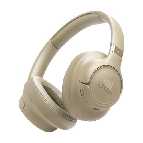 JBL Tune 730BT, Kabelloser Over-Ear-Kopfhörer mit Bluetooth, Beige