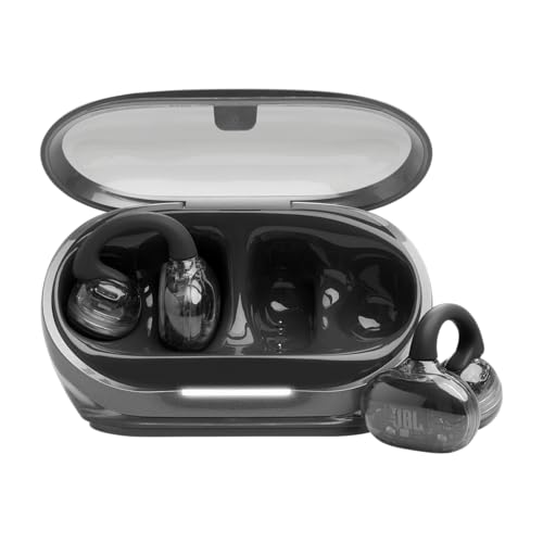 JBL Soundgear Clips Open-Ear-Kopfhörer, Ghost Black