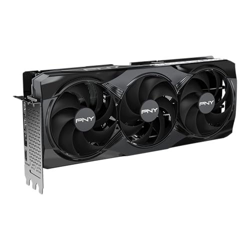 PNY NVIDIA GeForce RTX™ 5080 OC Triple Fan, Graphics Card (16GB GDDR7, 256-bit, Boost Speed: 2730 MHz, PCIe® 5.0, HDMI®/DP 2.1, 2.99-Slot, NVIDIA Blackwell Architecture, DLSS 4)