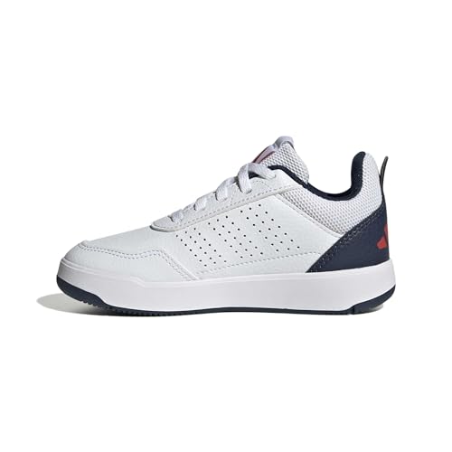 🔥 SELTEN SO GÜNSTIG (-50%) adidas Unisex Kinder Tensaur Sport 3.0 Kids Shoes, FTWR White/Collegiate Red/Collegiate Navy, 38 EU