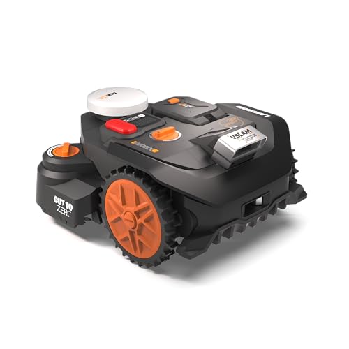 Worx Vision Cloud WR306E, 2WD Mähroboter ohne Begrenzungskabel, 600 m²
