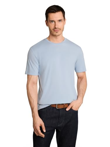 ⚡ BLITZDEAL (-53%) TOM TAILOR Herren Basic T-Shirt mit Logo-Stickerei