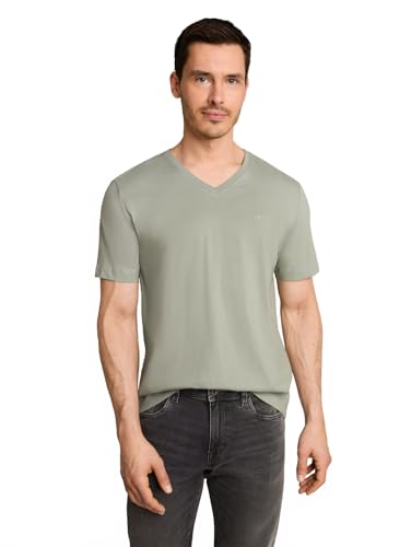 🔥 SELTEN SO GÜNSTIG (-51%) TOM TAILOR Herren Basic T-Shirt mit V-Ausschnitt