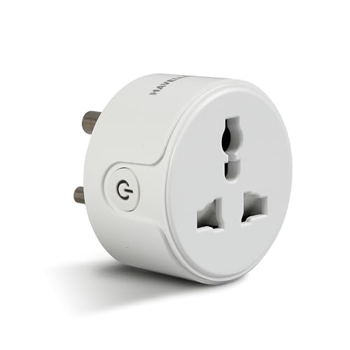 10 A Wi-Fi Smart Plug (White) with Voice Control & Energy Monitoring — Compatible with Alexa and Google Assistant