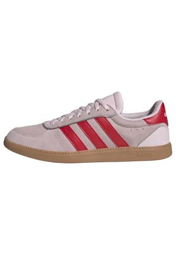 (-33%) adidas Damen Breaknet Sleek Shoes, Clear pink/Pure ruby/GUM10, 39 1/3 EU