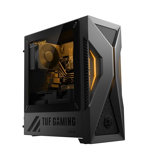 ASUS TUF T500 (2025) Gaming Desktop PC, Intel® Core™ i5-13420H Processor, NVIDIA® GeForce RTX™ 5060Ti, 1TB M.2 NVMe™ PCIe® 4 SSD, 16GB DDR5 RAM, Windows 11 Home, T500MV-MS564Ti