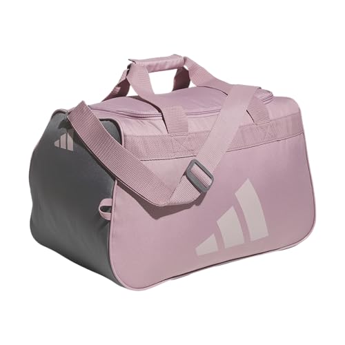 adidas Bolsa esportiva pequena Power Gym, roxo mágico/cinza, tamanho único