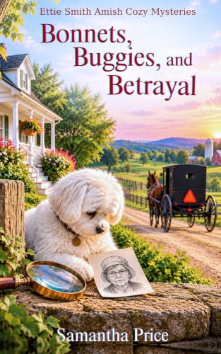 Bonnets, Buggies, and Betrayal book cover