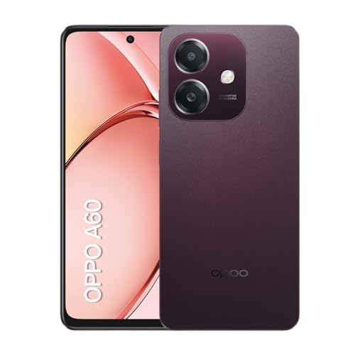 Smartphone OPPO A60 256GB 8GB RAM Vinho 4G 6,67" 50MP + Selfie 5MP