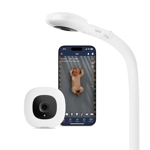 Nanit Pro Smart Baby Monitor Camera & Floor Stand 1080p Wi-Fi