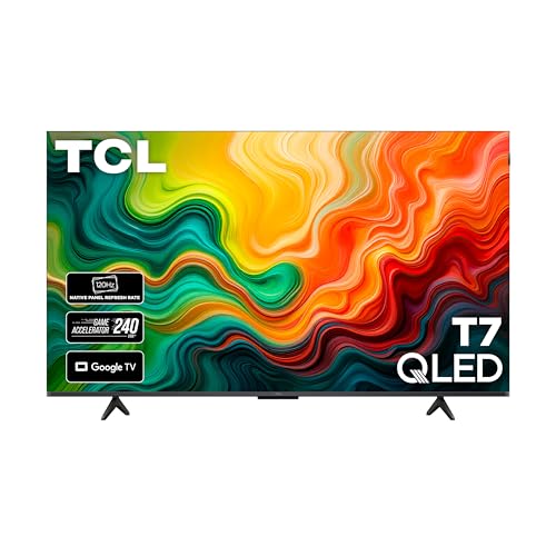 TCL Amazon Exclusive 55 Inch Class T7 Series | 4K QLED HDR Lag-Free Smart Google TV | 55T7, 2025 Model | 120Hz-144Hz Hig