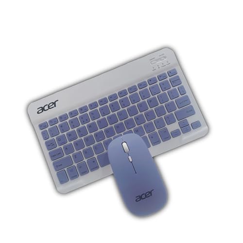 Acer Nano Pad Rechargeable Bluetooth Keyboard & Mouse Combo, 3 DPI Upto 1200 DPI, 78 Keys Anti Slip Back, Ultra Thin Design for Tablet, Laptop, Mobile