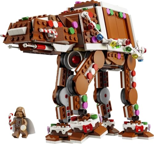 LEGO Star Wars Peperkoek AT-AT Walker - Kerst Bouwpakket voor Kinderen - Speelse Kerstdecoratie met Schattig Mannetje - Cadeau voor Jongens, Meisjes en Fans 40806