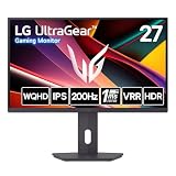 LG UltraGear 27G610A-B 27インチ WQHD 200Hz ゲーミングモニター