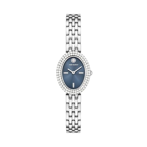 Tory Burch Women's Oval Stainless Steel Watch (Model: TBW6040)