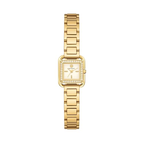 Tory Burch Women's Small Kira Gold-Tone Stainless Steel Watch (Model: TBW6028)