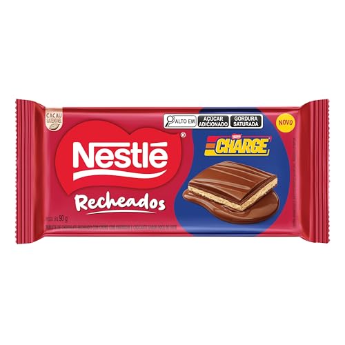 NESTLÉ CHARGE Recheado 90g Tablete