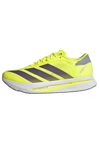 🔥 STARKER PREIS (-42%) adidas Herren Adizero Sl2 Shoes, solar Yellow/Aurora Plum/Powder Plum, 40 EU